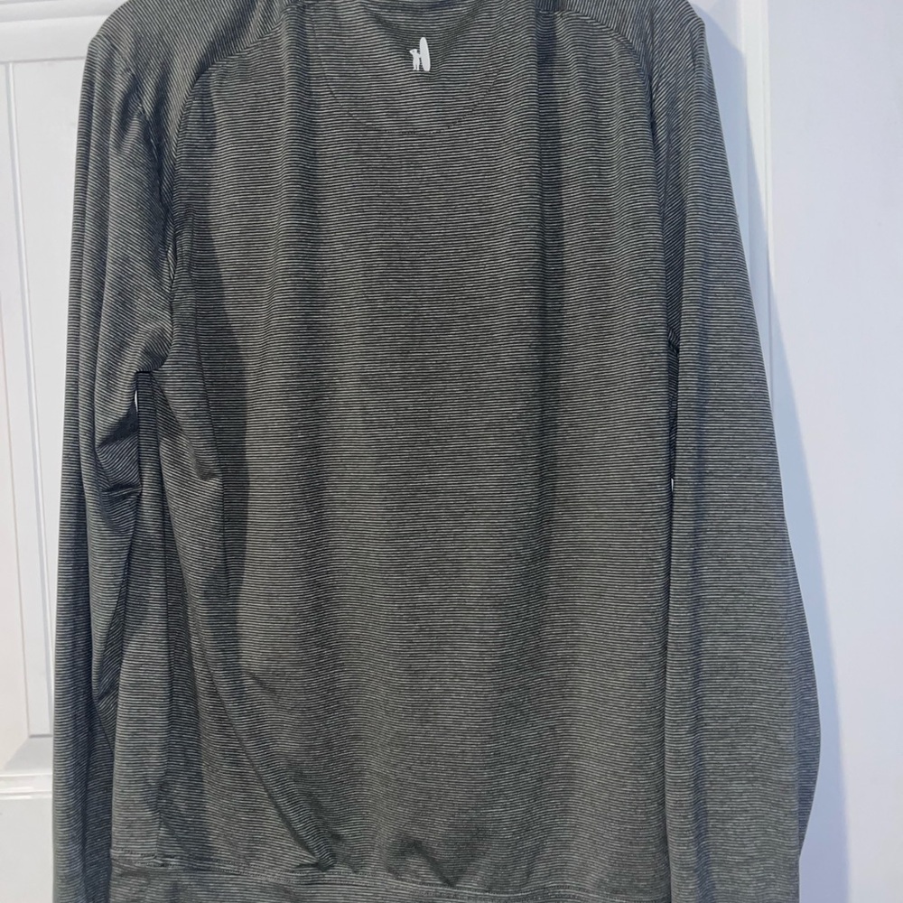johnnie-O Charcoal Long Sleeve Tee